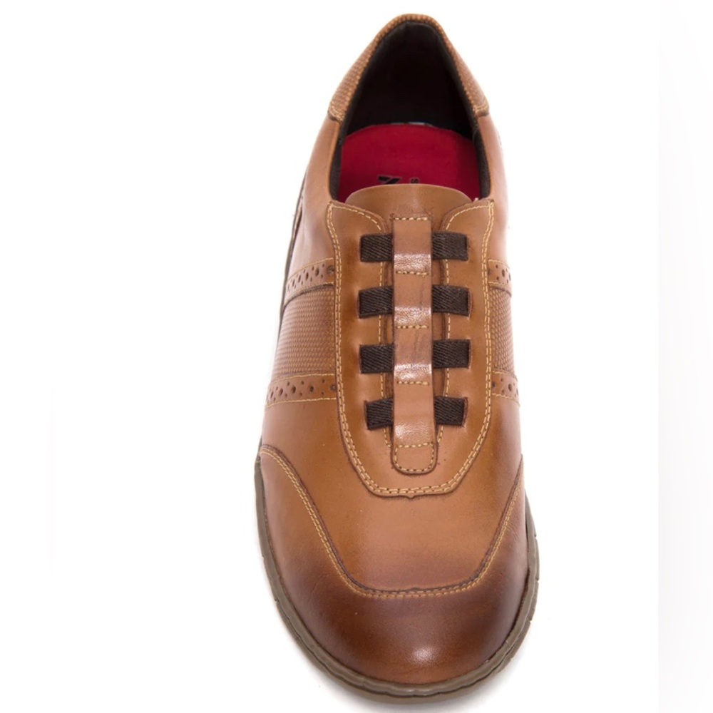 Sandro Moscolini Leather Danny Center Gore Slip On Tan Sz9.5